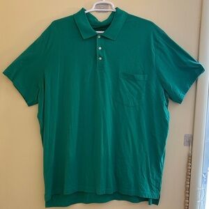 The Foundry Supply Co. Teal Polo‎ Shirt Men’s 4 XL Front Pocket Great!!!!